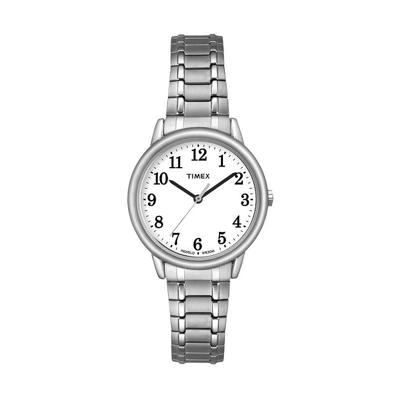 Timex Womens Easy Reader Stainless Steel Expansion Watch - TW2P78500JT Silver Tone Product Image