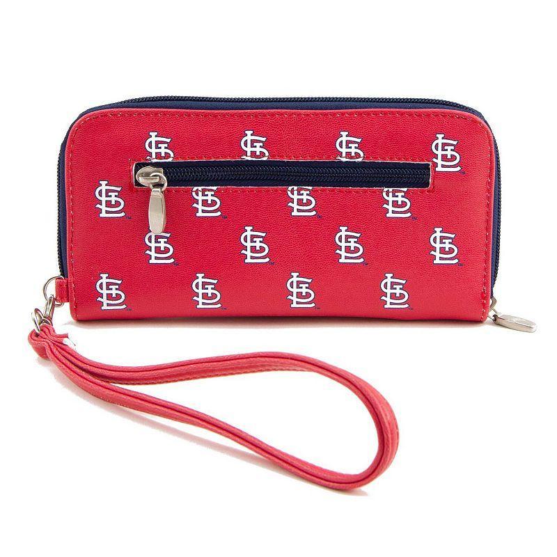 Womens St. Louis Cardinals Zip-Around Wristlet Wallet Product Image