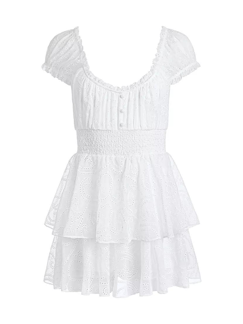 Gracie Eyelet Chiffon Romper Product Image