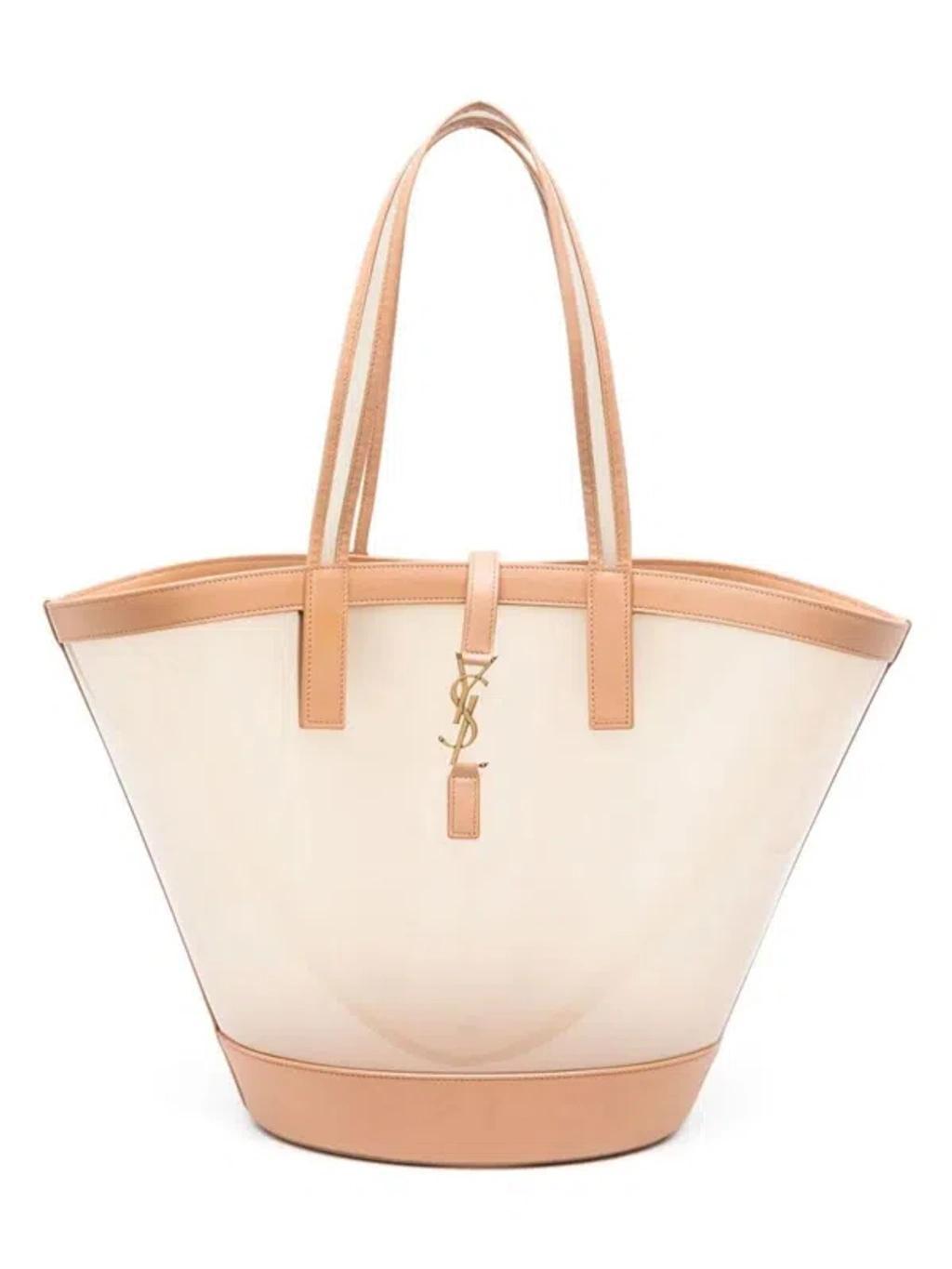 SAINT LAURENT Women's Average Basket In Nude & Neutrals Product Image