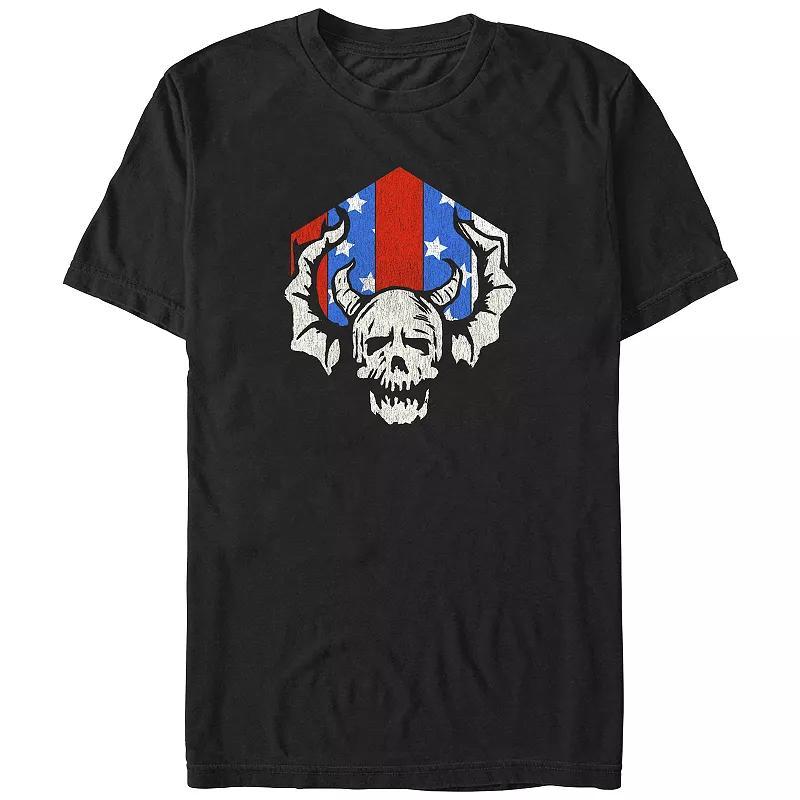 Big & Tall Stranger Things Hellfire Americana Graphic Tee, Mens Product Image