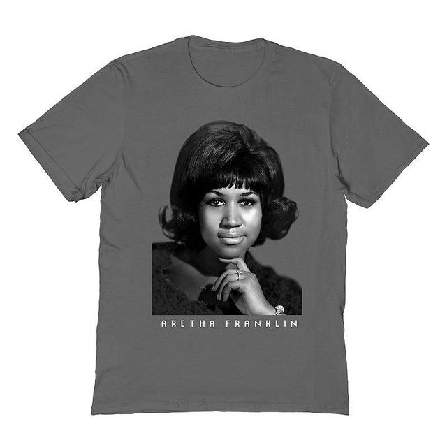 Mens Aretha Franklin Mens Tee Grey Product Image