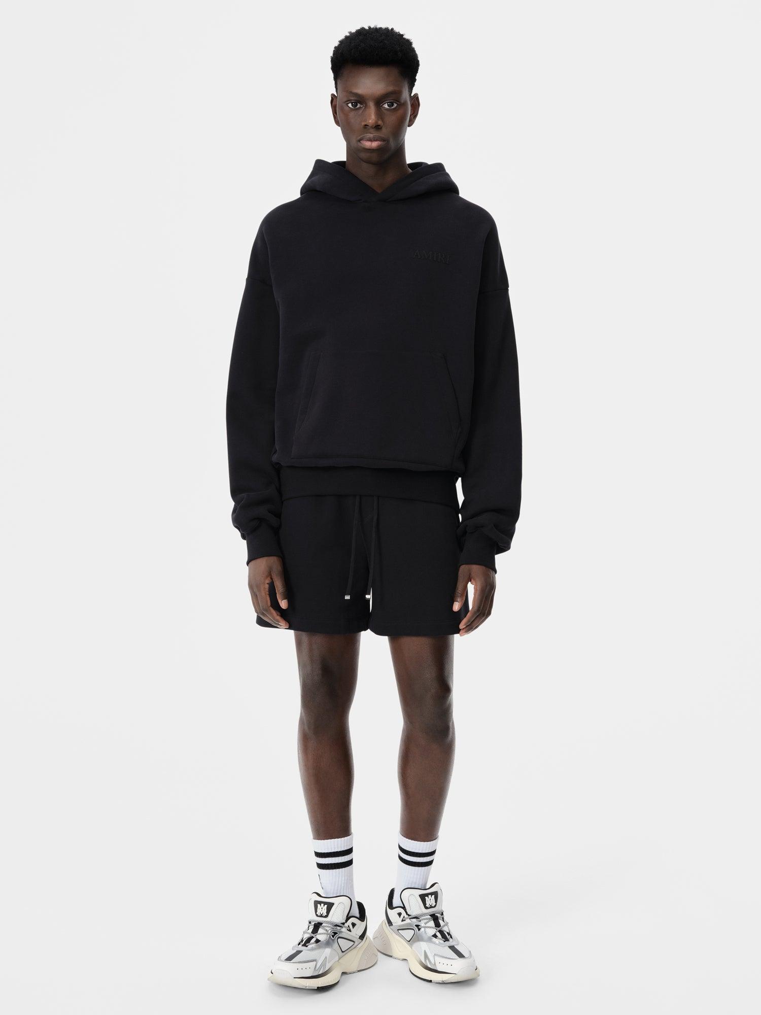 AMIRI EMBROIDERED SHORT - Black Male Product Image