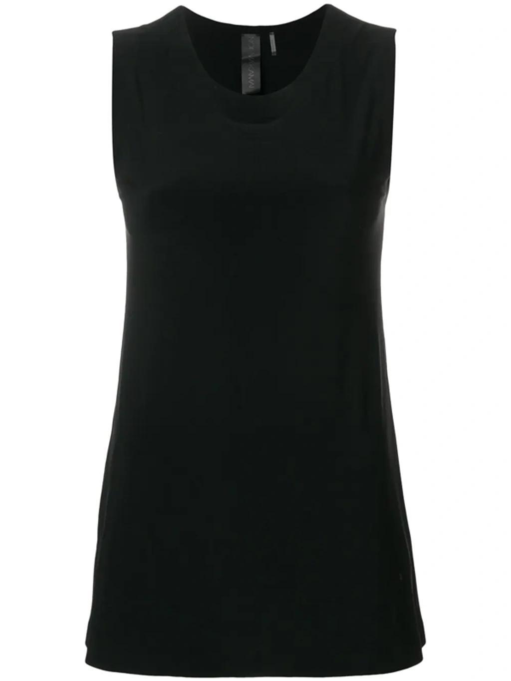 NORMA KAMALI Plain Sleeveless Top In Black product image