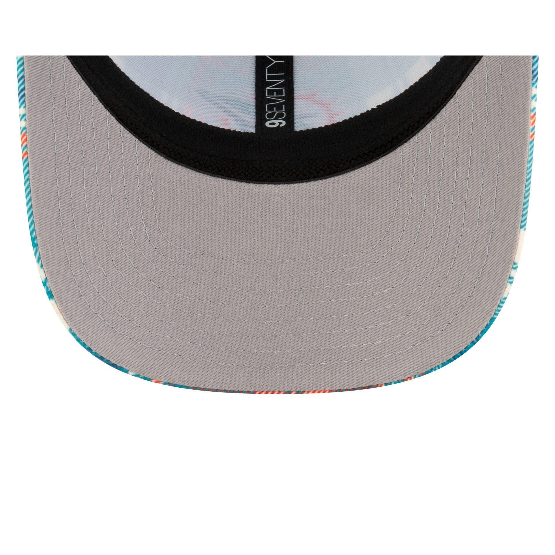 Miami Dolphins 2024 Sideline Statement 9SEVENTY Stretch-Snap Hat Male Product Image