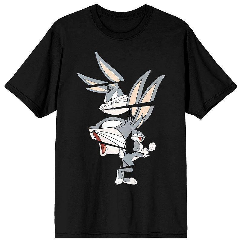 Mens Looney Tunes Bugs Split Tee Product Image