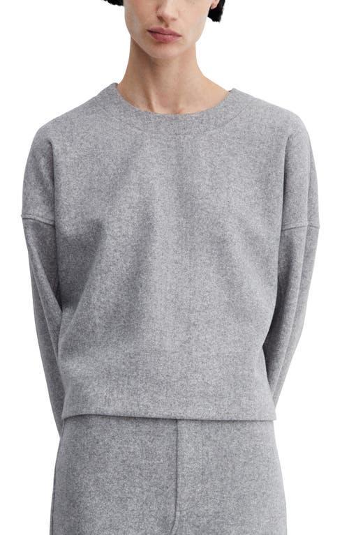 MANGO Max Seamed Pullover Sweatshirt Product Image