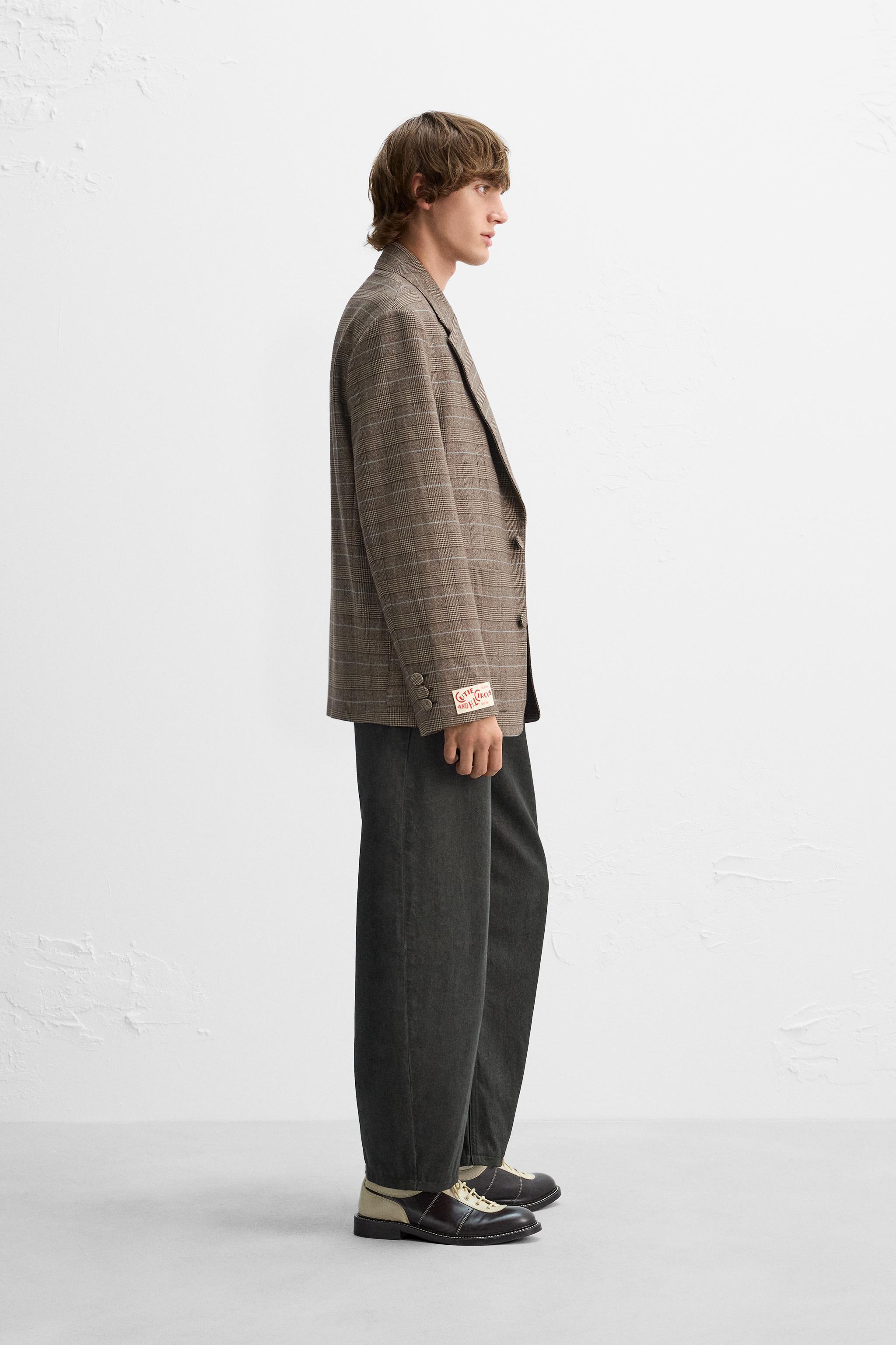 PLAID BLAZER X HARRY LAMBERT Product Image