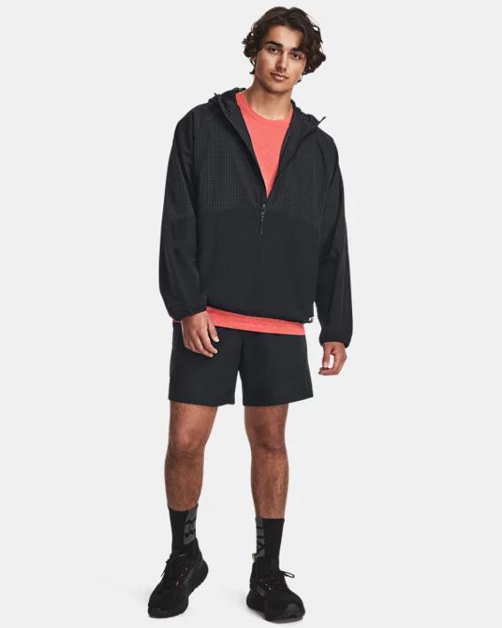 Men's UA RUSH™ Woven ½ Zip Hoodie Product Image