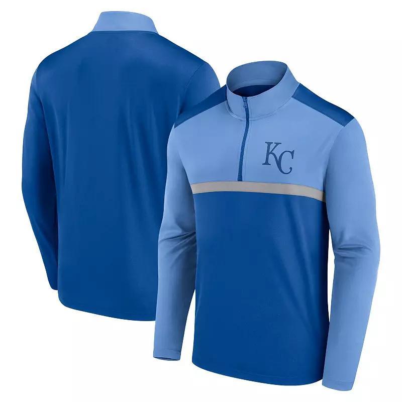 Mens Fanatics Houston Astros Unstoppable Quarter-Zip Top Blue Product Image