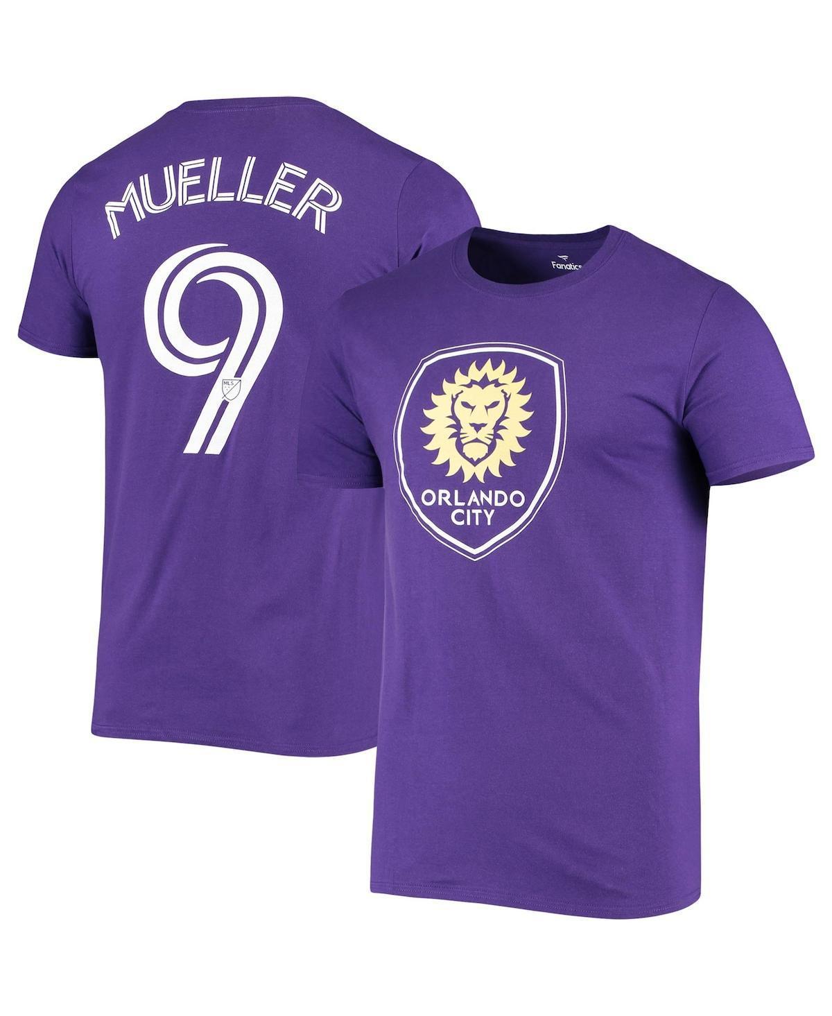 Mens Fanatics Branded Chris Mueller Purple Orlando City SC Authentic Stack T-Shirt Product Image