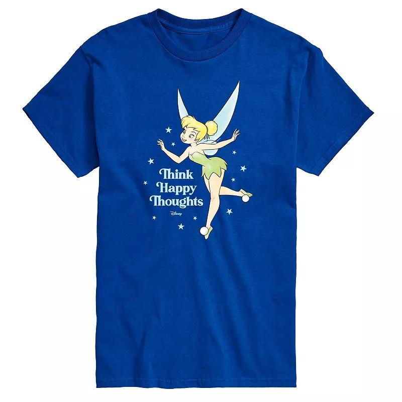 Disneys Tinker Bell Big & Tall Happy Thoughts Graphic Tee, Mens Product Image