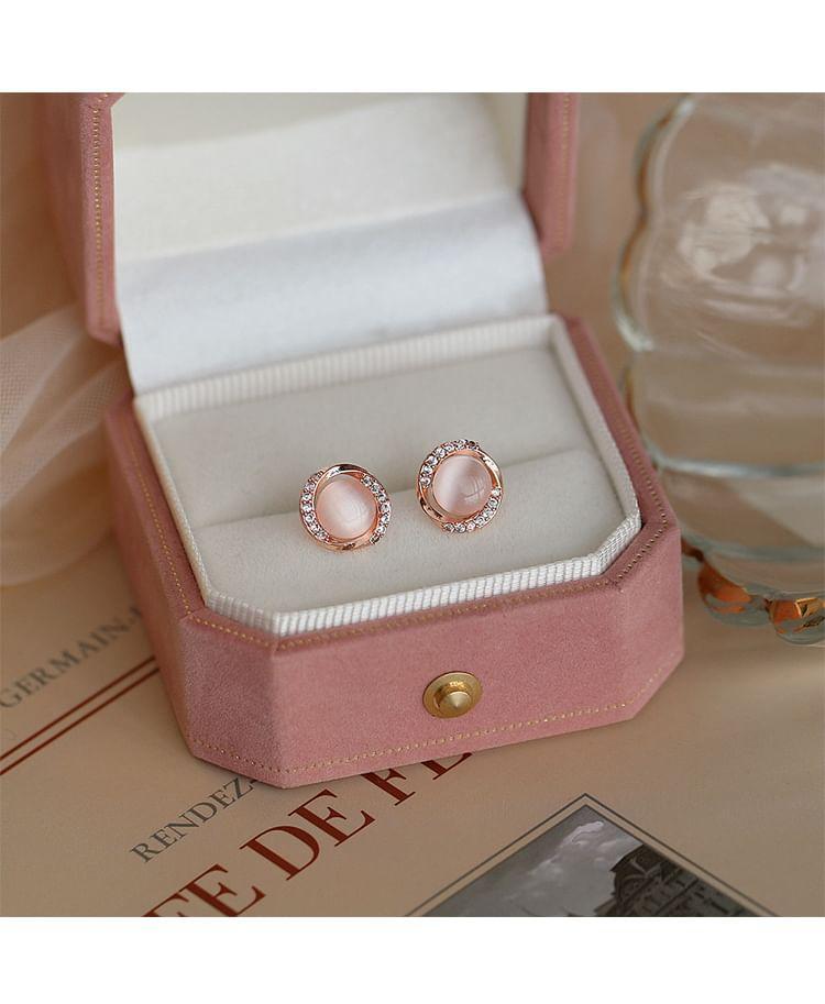 Rhinestone Gemstone Ear Stud Product Image