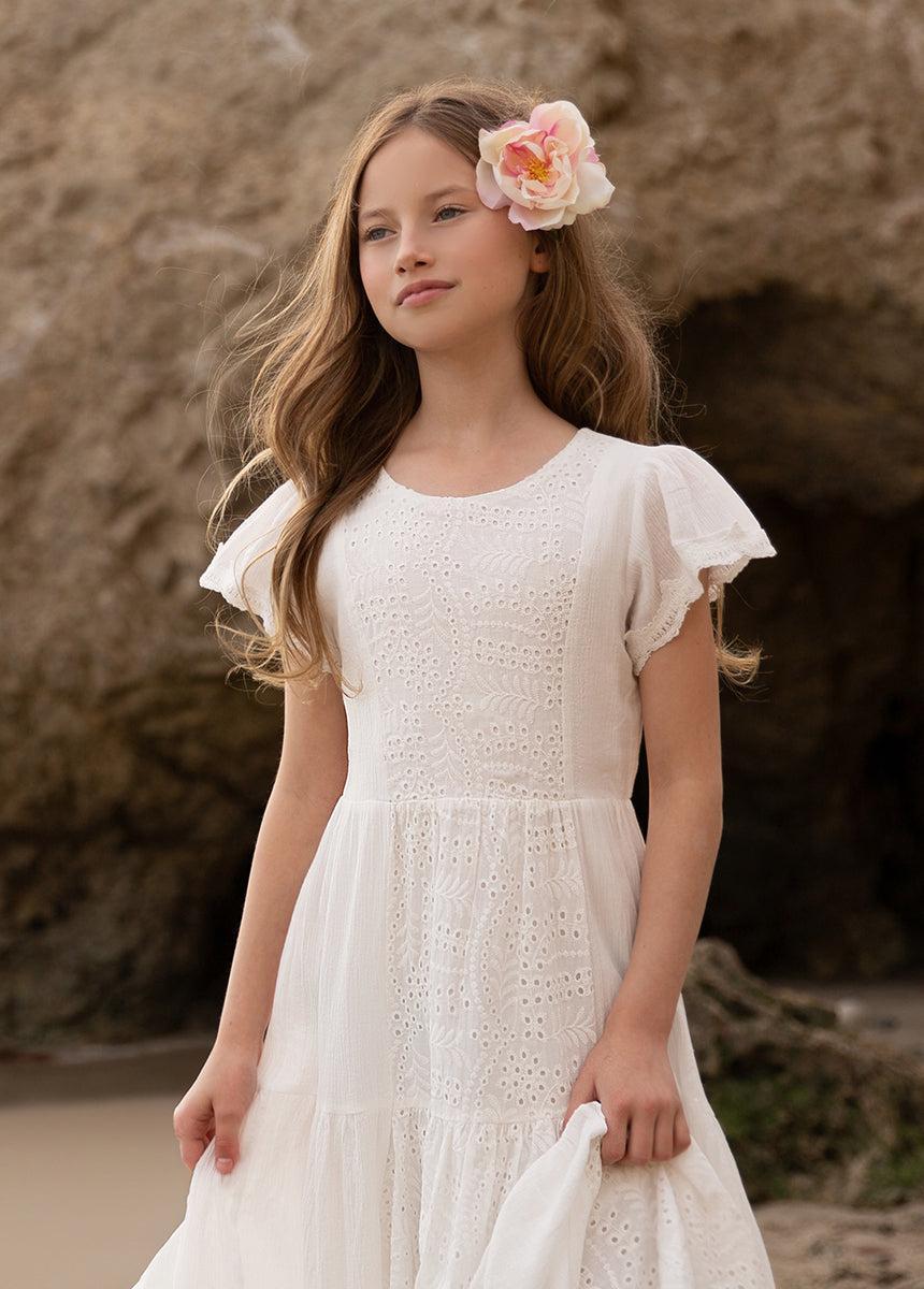 Yanet Dress in White Product Image