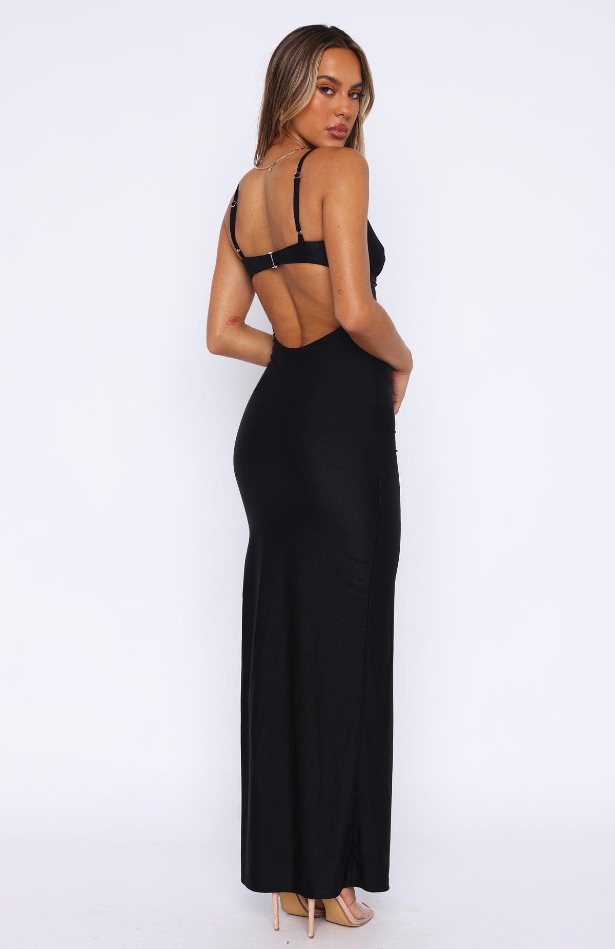 Shooting Star Maxi Dress Black Product Image