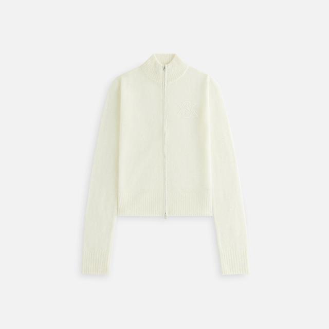 Kith Women Ina Mohair Track Zip - Sandrift Female Product Image