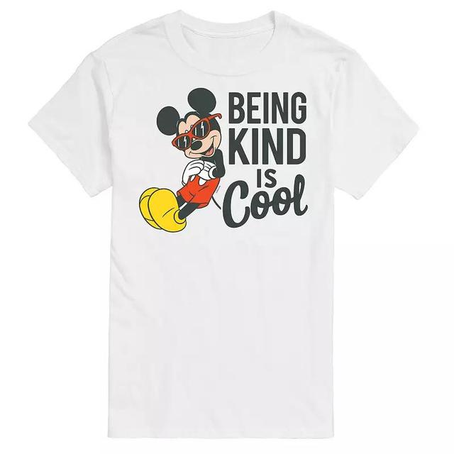 Disneys Mickey Mouse Mens Kind Is Cool Graphic Tee Product Image