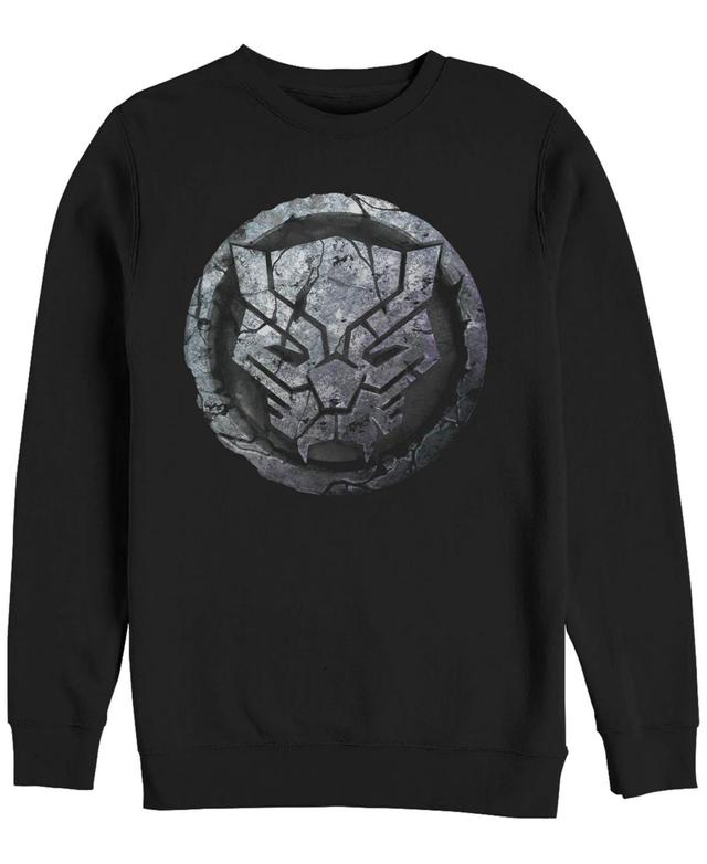 Mens Marvel Black Panther Stone Symbol Fleece Product Image