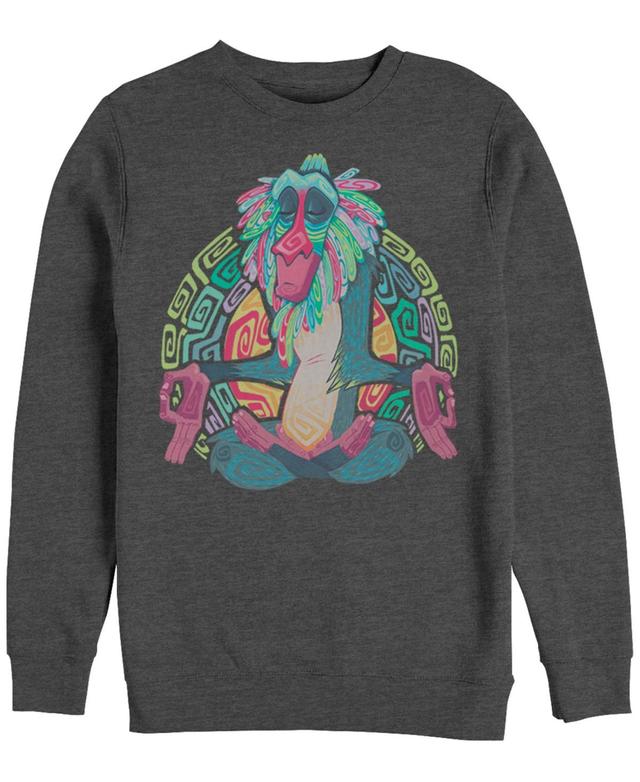 Disney Mens Lion King Geometric Rafiki, Crewneck Fleece Product Image