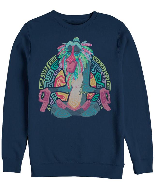 Disney Mens Lion King Geometric Rafiki, Crewneck Fleece Product Image