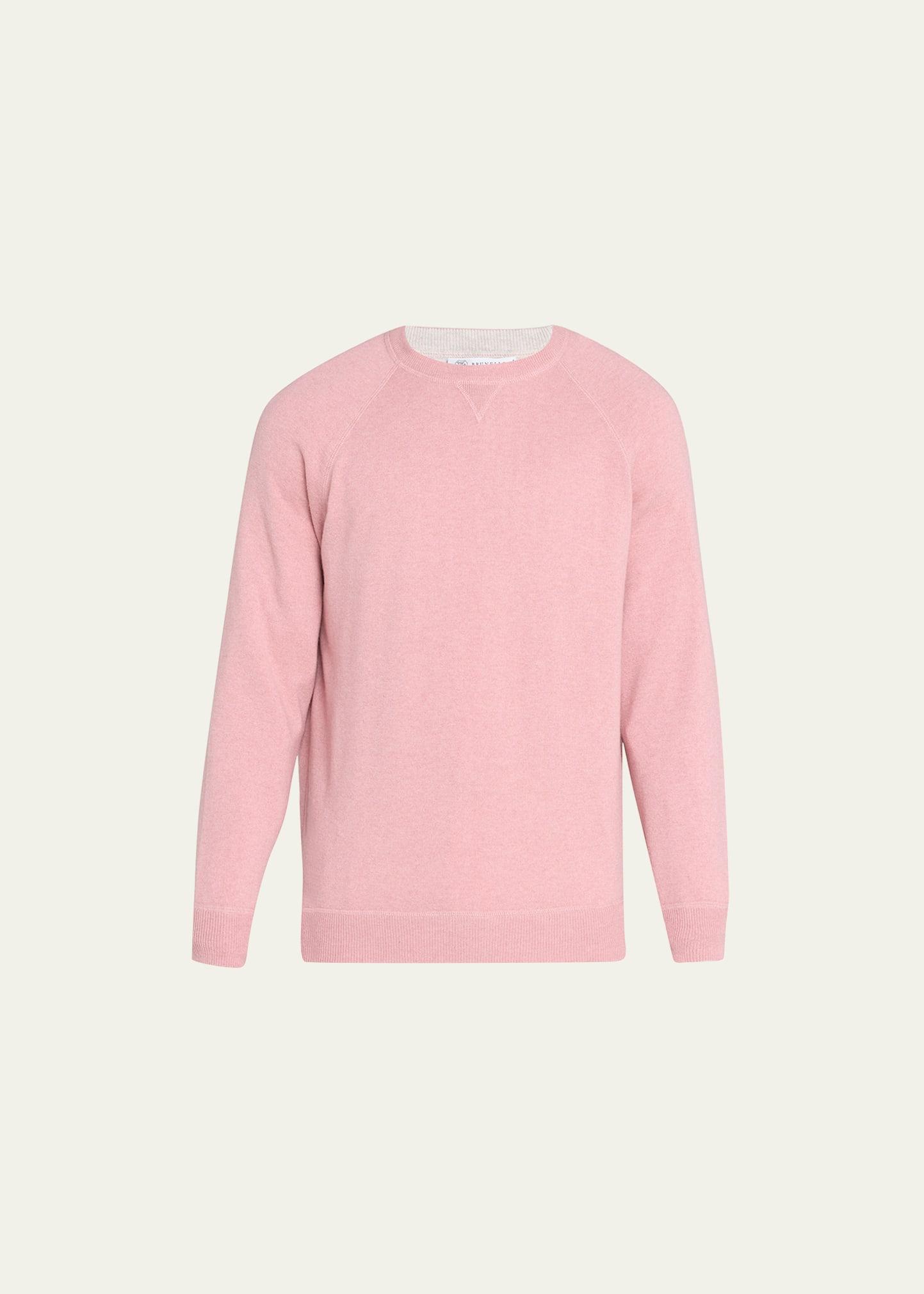 Mens Cashmere Crewneck Sweater Product Image