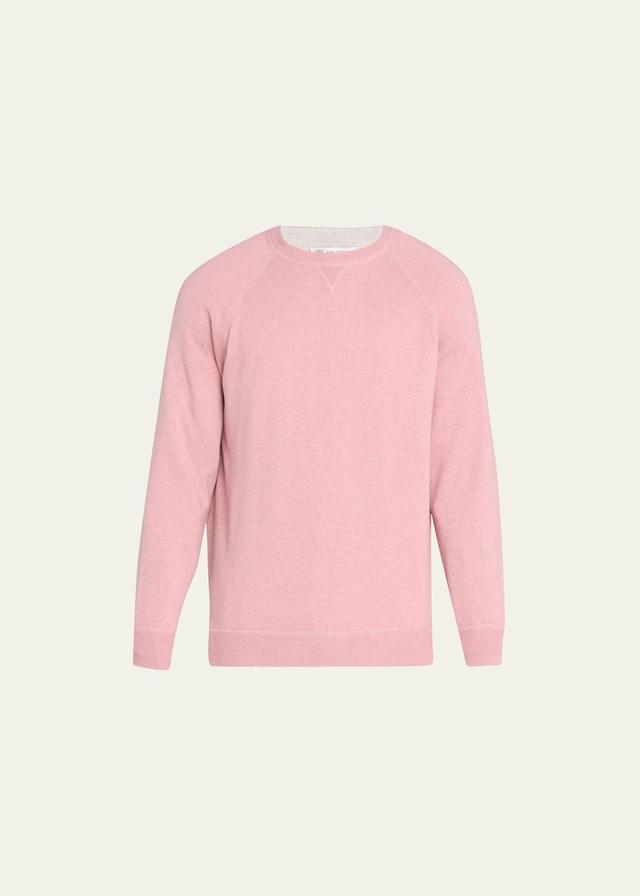 Mens Cashmere Crewneck Sweater Product Image