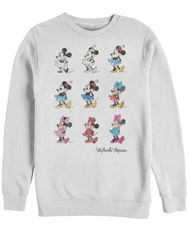 Mens Disney Mickey & Friends Minnie Mouse Through The Years Sweatshirt Product Image