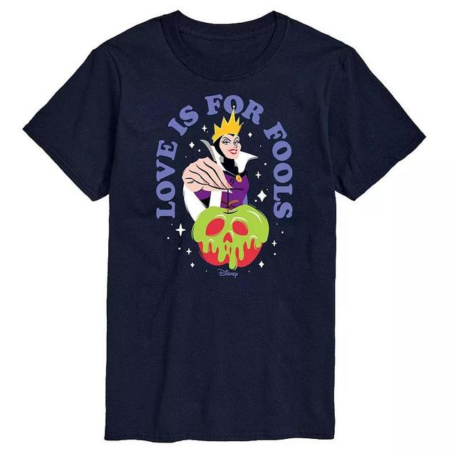 Disney Villains Evil Queen Mens Love Is For Fools Graphic Tee Product Image