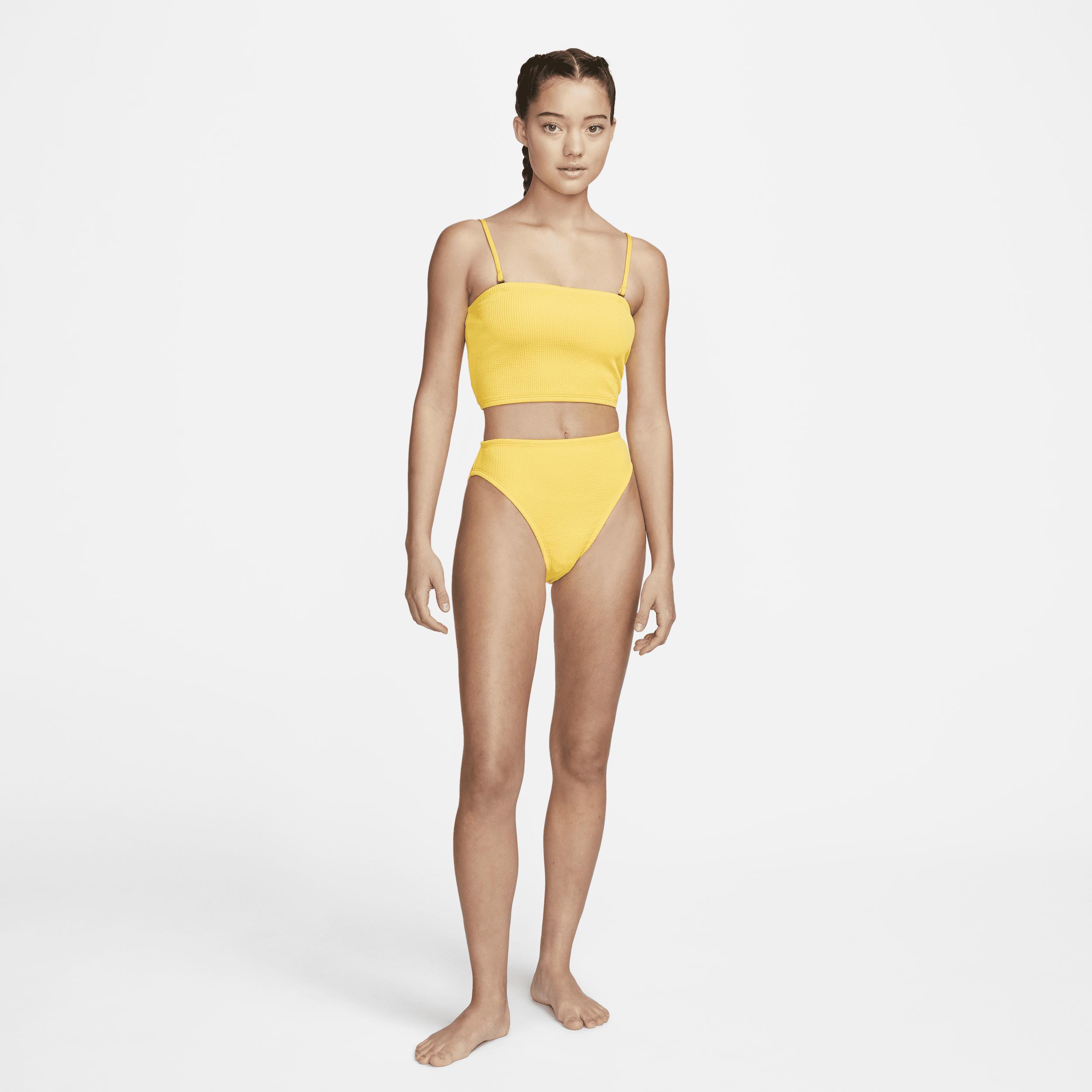 Nike Women's Bandeau Midkini Swim Top Product Image