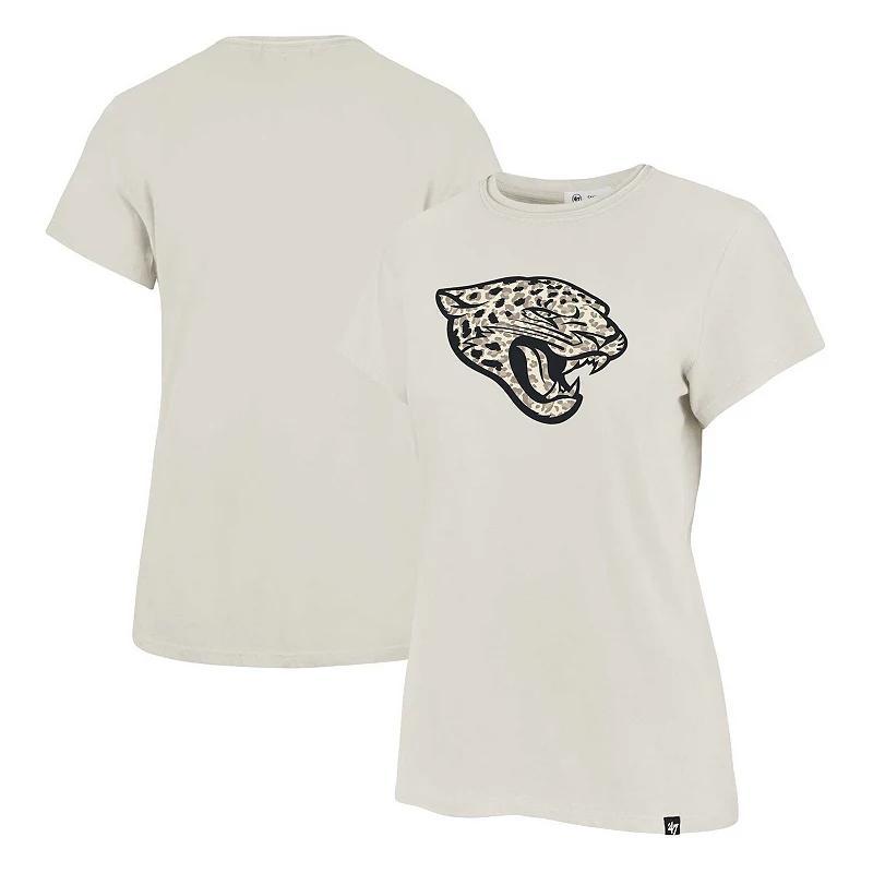 Womens 47 Cream Jacksonville Jaguars Panthera Frankie T-Shirt Product Image