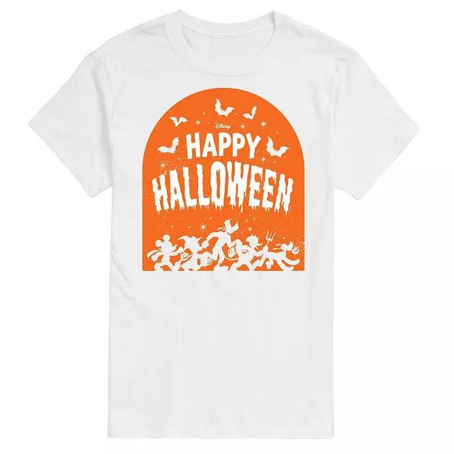 Disneys Mickey Mouse & Friends Big & Tall Happy Halloween Group Graphic Tee, Mens Product Image