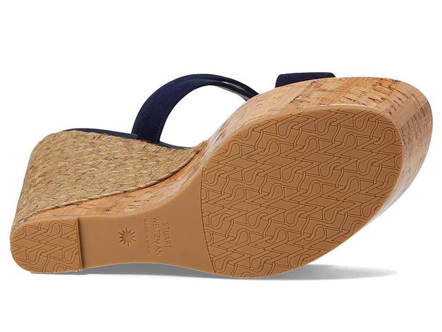 Stuart Weitzman 5050 Wedge Sandal (Nice /Natural) Women's Shoes Product Image