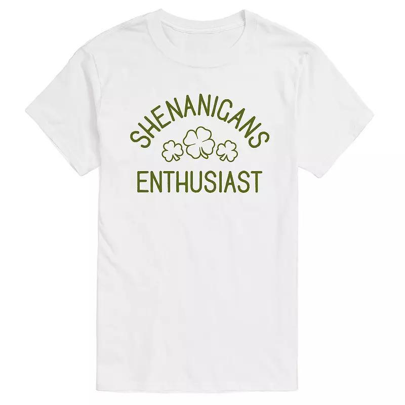 Big & Tall Shenanigans Enthusiast Tee, Mens Product Image