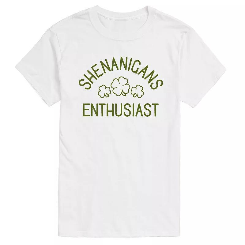 Big & Tall Shenanigans Enthusiast Tee, Mens Product Image