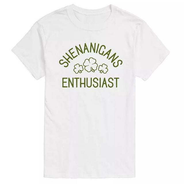 Big & Tall Shenanigans Enthusiast Tee, Mens Product Image