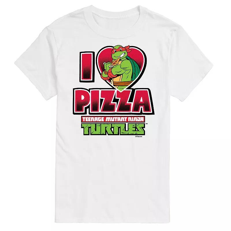 Big & Tall TMNT Love Pizza Graphic Tee, Mens Product Image