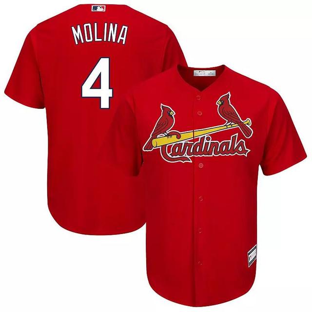 Mens Yadier Molina St. Louis Cardinals Big & Tall Replica Player Jersey Product Image