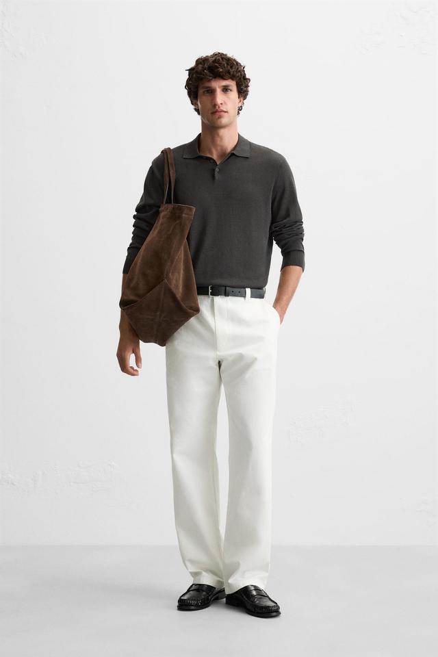 STRAIGHT FIT CHINO PANTS Product Image