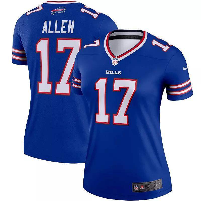 Womens Nike Josh Allen Royal Buffalo Bills Legend Team Jersey Product Image