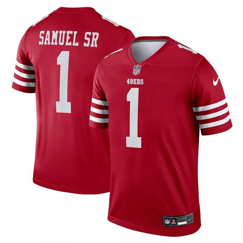 Mens Nike Deebo Samuel Sr Scarlet San Francisco 49ers Legend Jersey Product Image