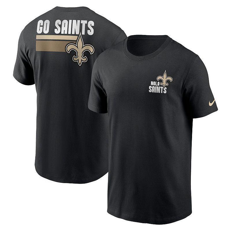 Mens Nike Black New Orleans Saints Blitz Essential T-Shirt SNT Black Product Image