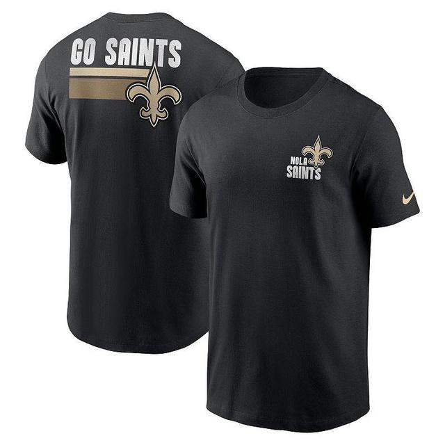 Mens Nike Black New Orleans Saints Blitz Essential T-Shirt SNT Black Product Image