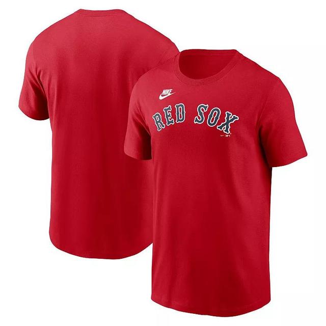 Mens Nike Boston Sox Cooperstown Wordmark T-Shirt Product Image