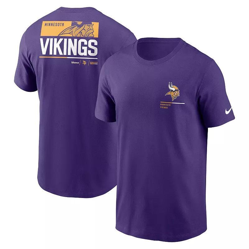 Mens Nike Minnesota Vikings Team Incline T-Shirt Product Image