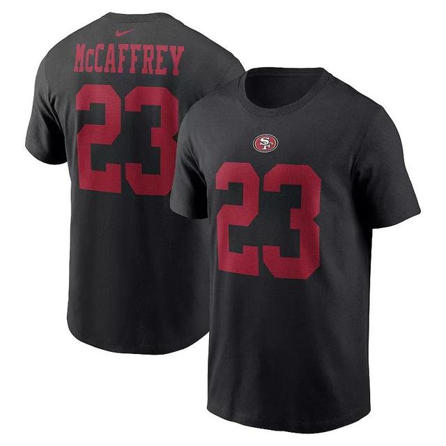 Mens Nike Christian McCaffrey San Francisco 49ers Player Name & Number T-Shirt Product Image