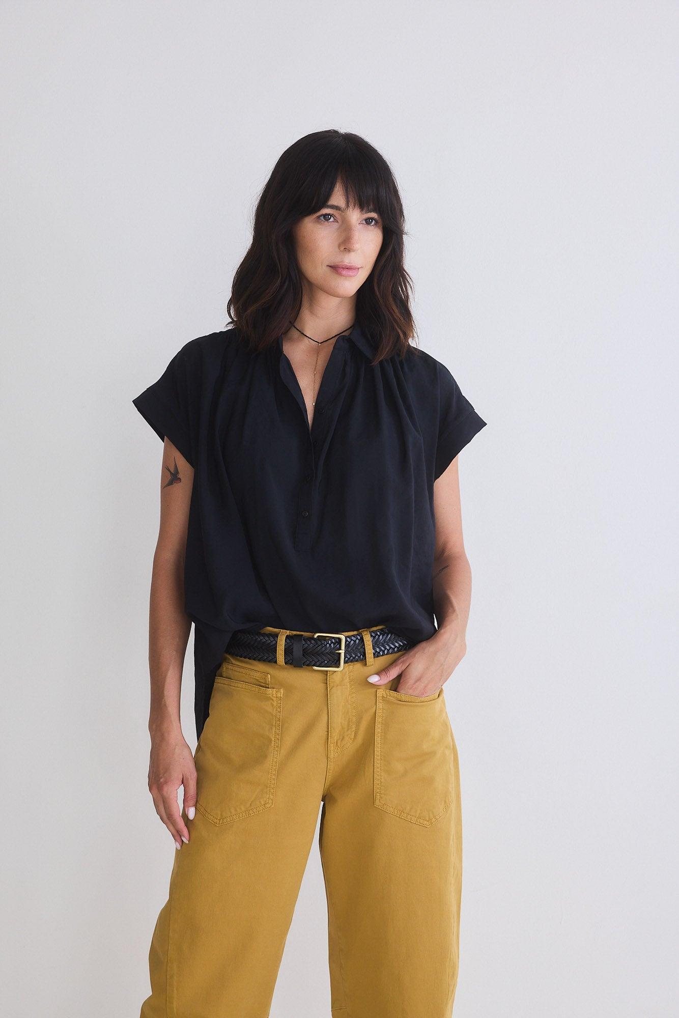 The Nonchalant Oversized Voile Blouse Product Image