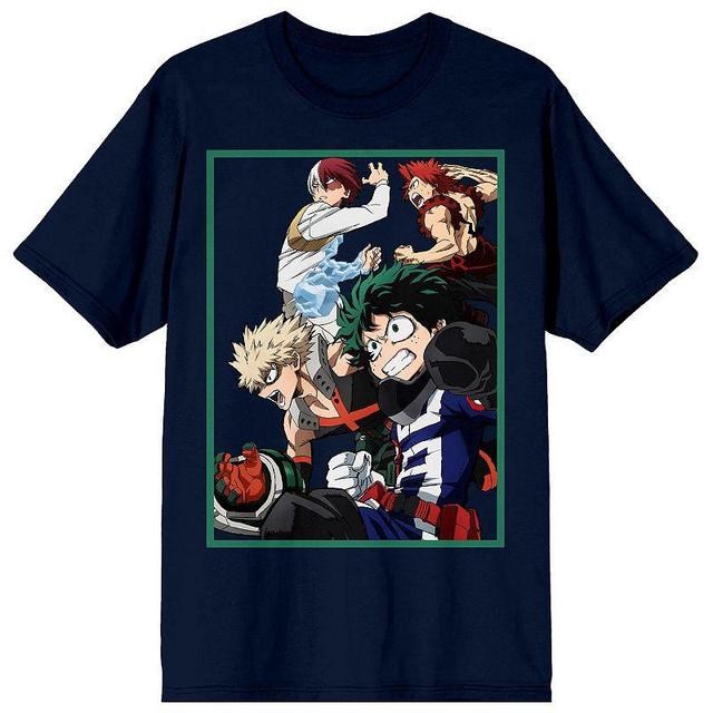 Mens My Hero Academia Izuku Midoriya Portrait Graphic Tee Product Image