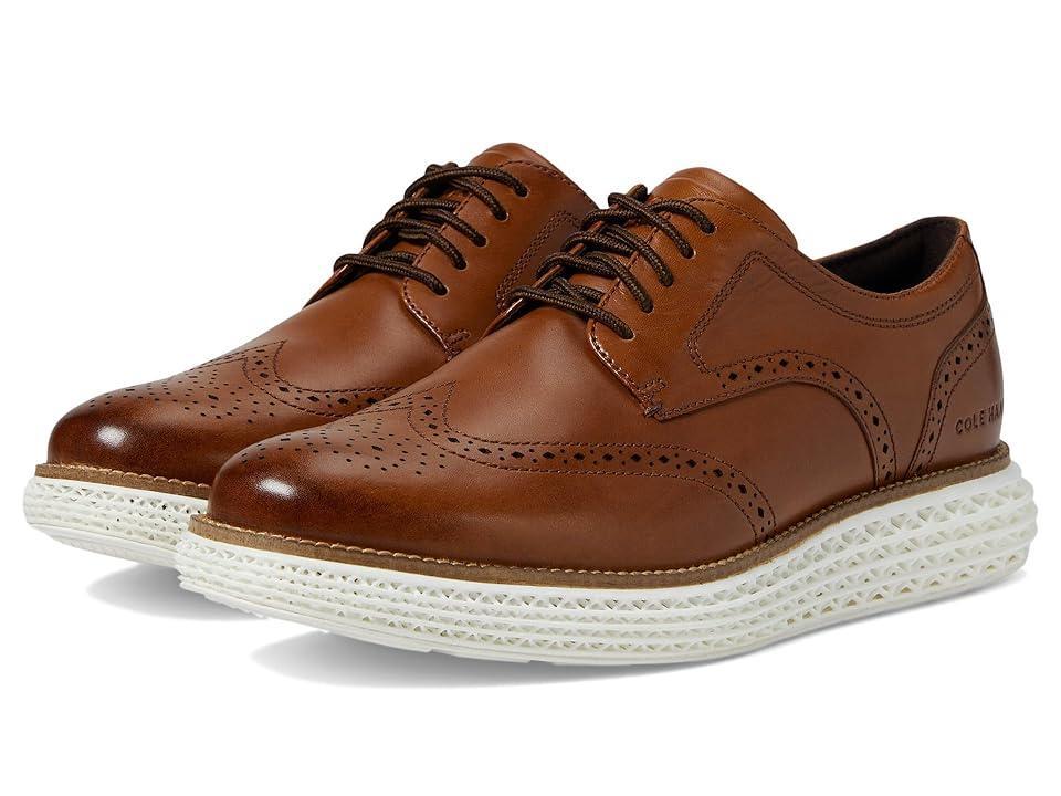 Cole Haan Original Grand 2.0 Wing Tip Oxford (British ) Men's Lace Up Wing Tip Shoes Product Image