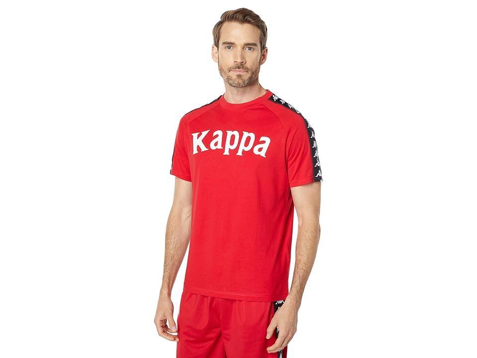 Kappa 222 Banda Balima Black) Men's T Shirt Product Image