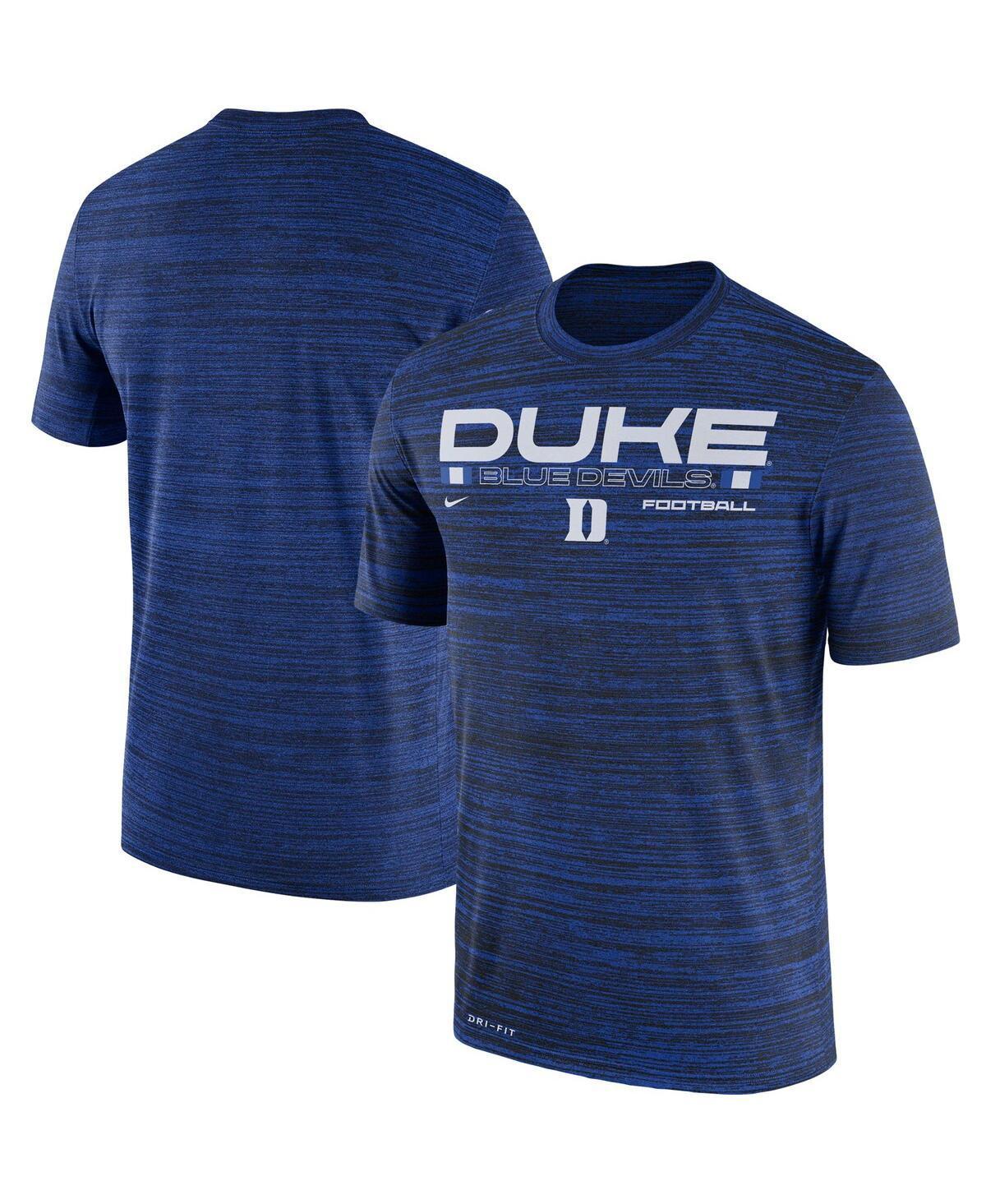 Mens Nike Royal Duke Blue Devils Team Velocity Legend Performance T-shirt Product Image